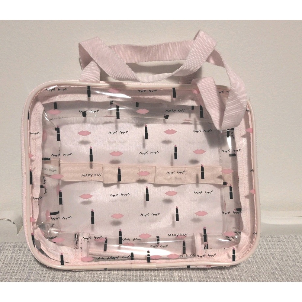 Mary Kay Special Edition Pink Travel Bag Makeup Organizer Cosmetic Case NEW